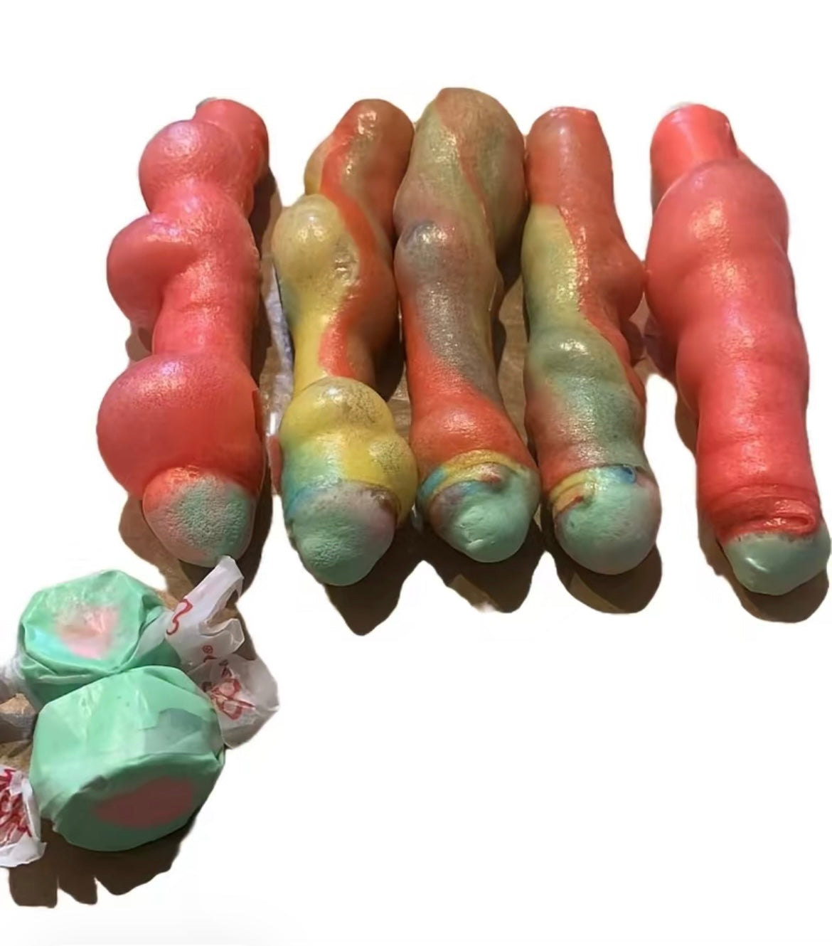 Taffy Wrapped Fruit Roll Watermelon Flavor